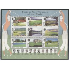 Nevis - Campos de Golfe famosos