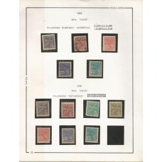 BRASIL - Folha de Álbum com séries Vovó (PB01)