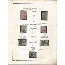 BRASIL - Folha de Álbum com Selos Aéreos (PB04A)