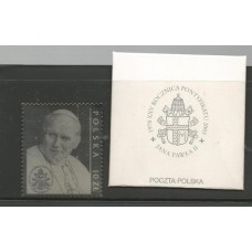 Polônia - 25 Anos do Pontificado de João Paulo II/ Em Prata