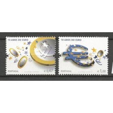 Portugal - 3356/7 - 10 Anos do Euro