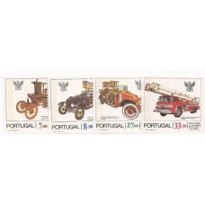 Portugal - 1522/5 - Carros de Bombeiros
