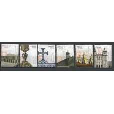 Portugal - 2898/903 - Patrimônio Cultural do Período Filipino