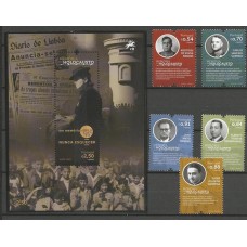 Portugal - 4725/9+F4730 - Memórias do Holocausto