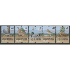 Portugal - 4731/5 - Aves/ A caça em Portugal
