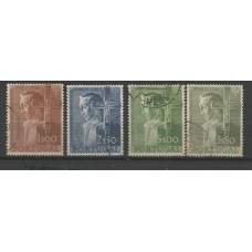 Portugal - 0813/6 - Pe Manuel da Nóbrega, Fundador da Cidade de São Paulo carimbados