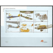 Portugal - Bloco 156 - Aviões/75 Anos da Arma de Aeronáutica