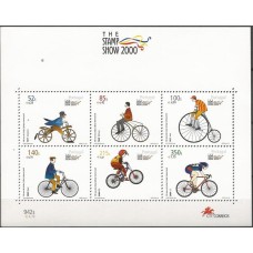 Portugal - Bloco 165 - Stamp Show/Bicicletas