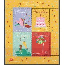 Portugal - Bloco 175 - Parabéns