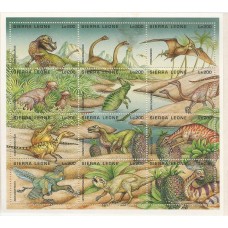 Sierra Leone - Dinossauros
