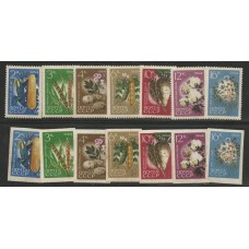 URSS - Flora com e sem picote