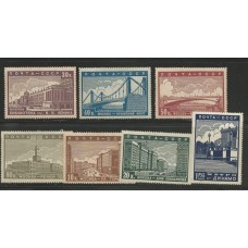 URSS - 0698/704 - Séire Nova Moscou