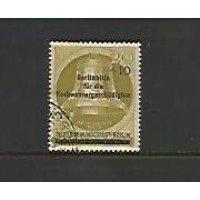 Alemanha - Berlim - 0136 - sobretaxa em ajuda as vitimas de inundações - carimbado 