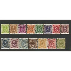 Alemanha Federal - 0009/24 -  serie carimbada 