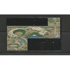 Alemanha Federal - 0059/62 -  Selos do Bloco 06 - Jogos Olímpicos de Munique - com pequenas nuances de oxidação  