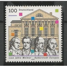Alemanha Federal - 1860 - 1100 aniverSório de Weimar