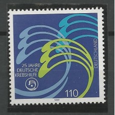Alemanha Federal - 1876 - 25 aniverSório da Liga da Alemanha contra o cºncer
