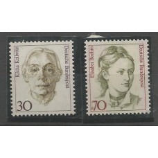 Alemanha Federal - 1320/1  - Mulheres da História Alemº