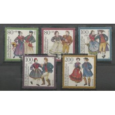 Alemanha Federal - 1528/32 - Costumes Regionais