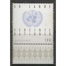 Alemanha Federal - 1636 - 50 Anos da ONU