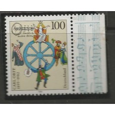 Alemanha Federal - 1638 - 100 anos Nascimento Carl Orff