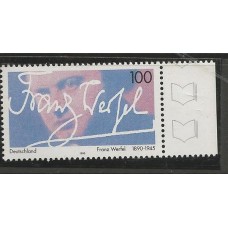 Alemanha Federal - 1645 - 50 Anos morte de Franz Werfel