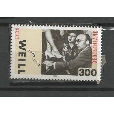 Alemanha Federal - 1932 - Compositor Kurt Weill