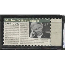 Alemanha Federal - 2588 - Marion Grºfin Dºnhoff