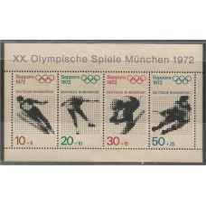 Alemanha Federal - Bloco 05 - Jogos Olímpicos de Sapporo