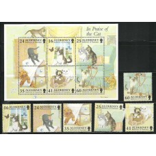 Alderney - 094/9 + Bl.2 - Gatos