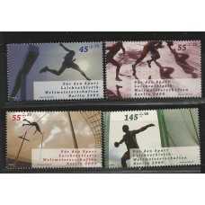 Alemanha Federal - 2552/5 - Campeonato Mundial de Atletismo