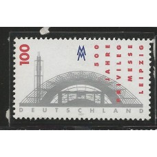 Alemanha Federal - 1737 - Feira de Leipzig