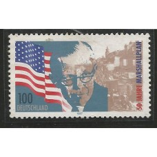 Alemanha Federal - 1758 - 50 Anos Plano Marshall