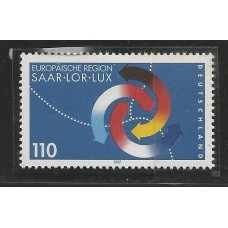 Alemanha Federal - 1789 - SARR-Lor-Lux. Emissão conjunta com França e Luxemburgo