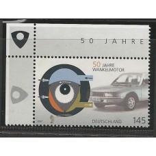 Alemanha Federal - 2408 - Cinquentenério do Motor Wankel