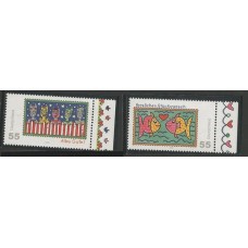 Alemanha Federal - 2469/70 - Selos de Mensagens