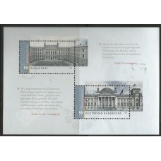 Alemanha Federal - Bloco 75 - Bundestag e Bundesrat