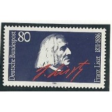 Alemanha Federal - 1117- Mºsica/Liszt