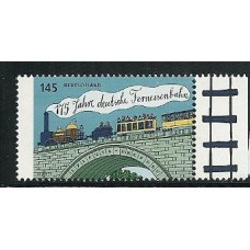 Alemanha Federal - 2889 - 150 Anos Est.Ferro Leipzig/Dresden