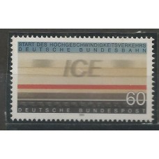 Alemanha Federal - 1362 - Trºfego de trem