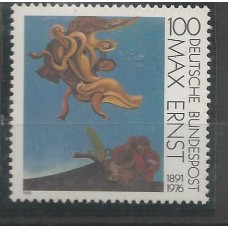 Alemanha Federal - 1401 -Obra de  Max Ernst