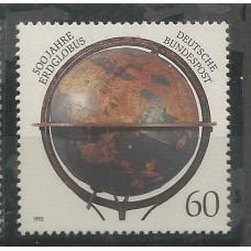 Alemanha Federal - 1458 - Globo terrestre de Behaim