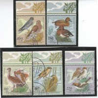 Alemanha Federal - 1846/50 - Aves Amea?adas Extin??o Carimbados