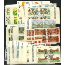 Ano Completo 1984 em Quadras Carimbo Comemorativo Ano Completo 1984 em Quadras Carimbo Comemorativo