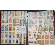 BRASIL - ANO COMPLETO 1981 QUADRAS(PB32)