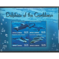 Antigua & Barbuda - Golfinhos(FAU-AB045)