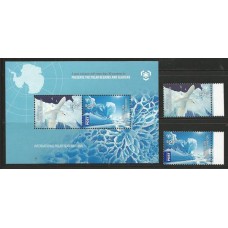 Australian Antartic Territory - 177/8+Bl.5 - Ave/Ano Internacional Polar