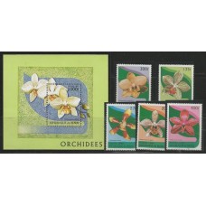 Benin - Orquídeas(FLO-BEN01) Benin - Orquídeas(FLO-BEN01)