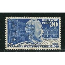 Alemanha(Bizone) - 082-75 Anos UPU