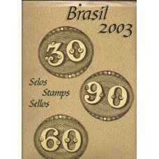 Ano Completo 2003 - Embalagem dos Correios Ano Completo 2003 - Embalagem dos Correios